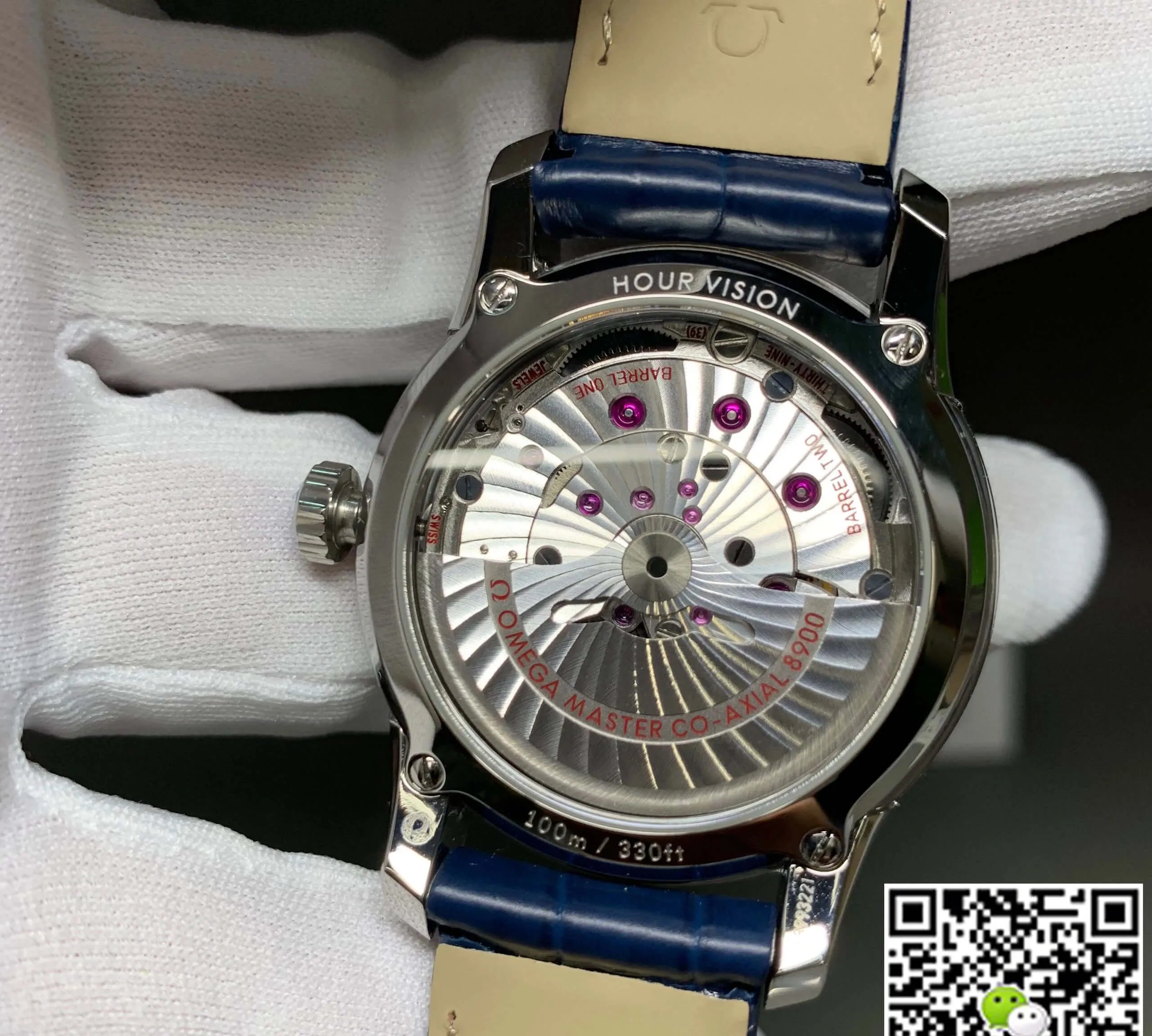 Omega De Ville 433.33.41.21.03.001 VS Factory 1:1 Best Edition Replica Watch Leather Strap